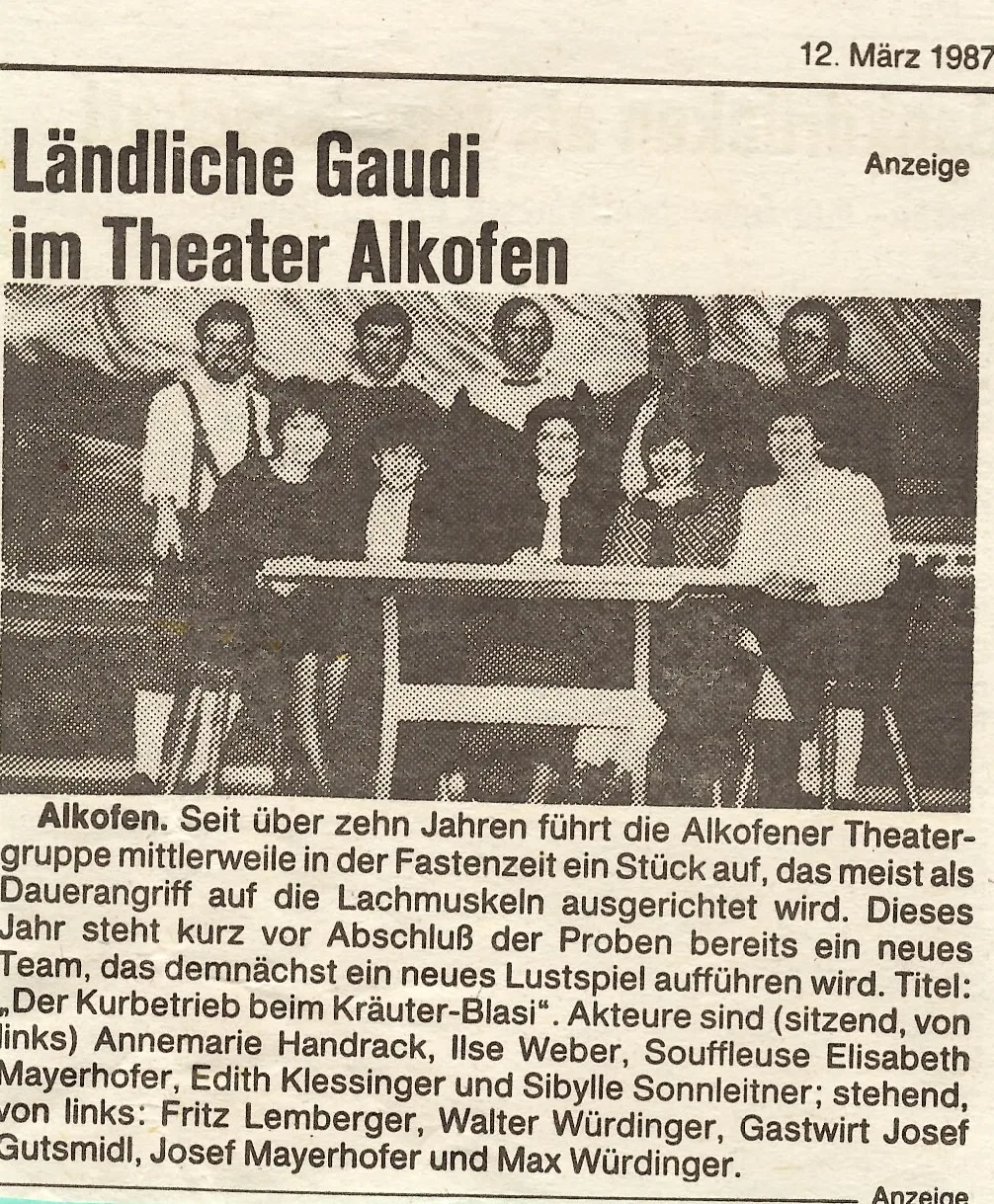 Plakat zu Der Kurbetrieb beim Kräuter-Blasi