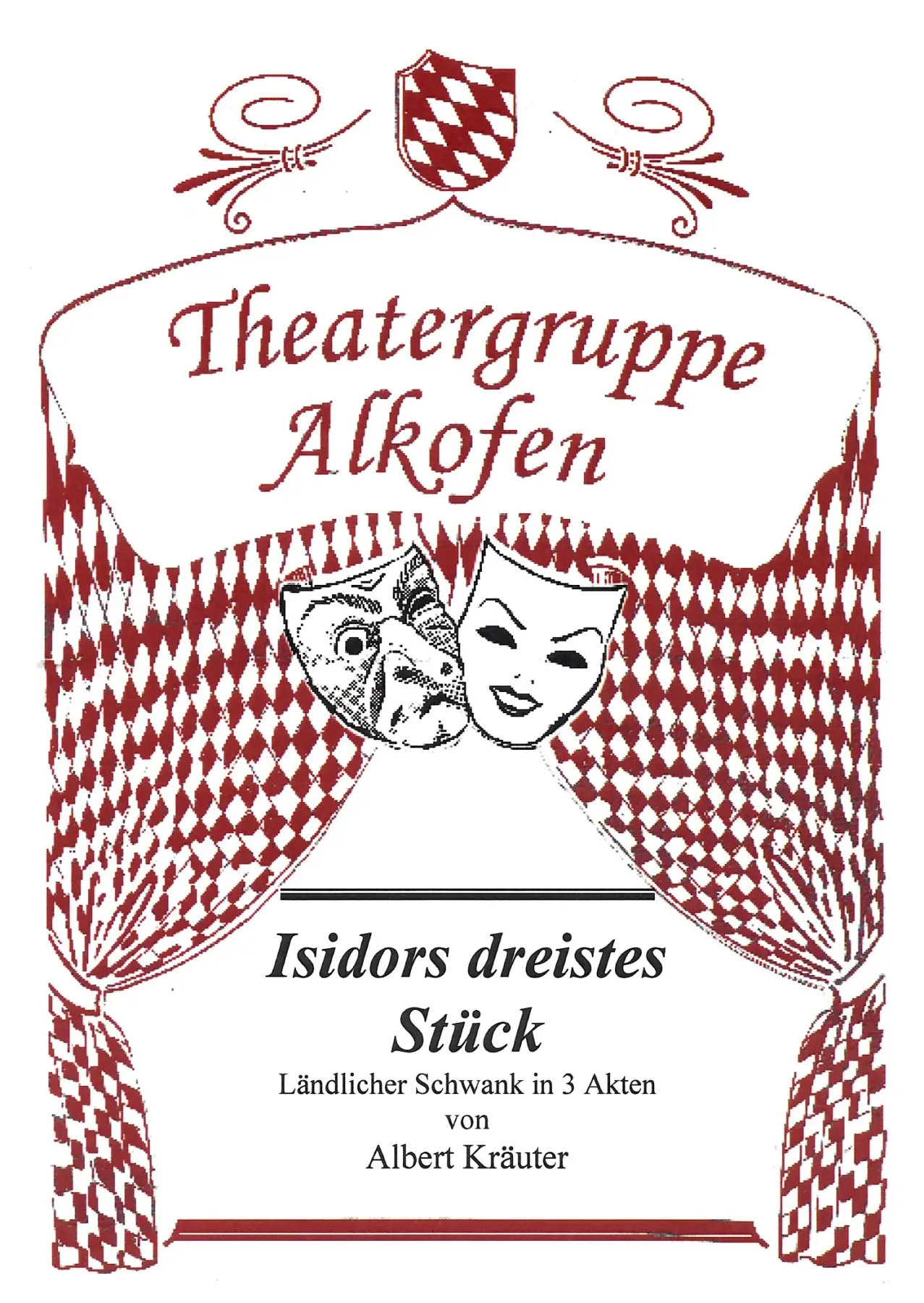 Plakat zu Isidors dreistes Stück