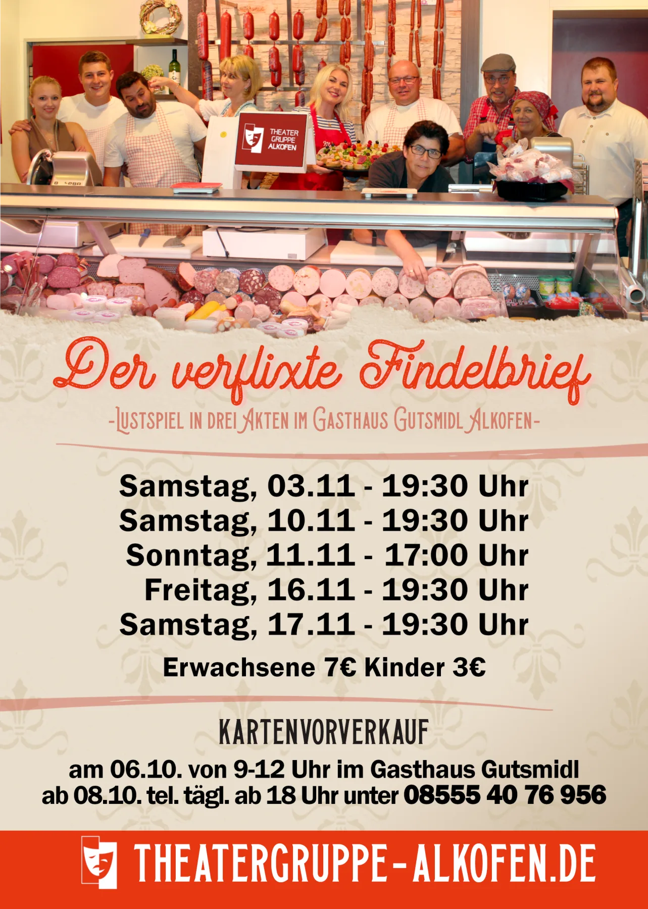Plakat zu Der verflixte Findelbrief